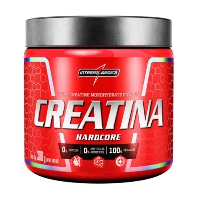 Creatina 100% Pura 300g Hardcore